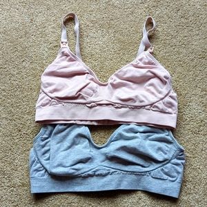 Seraphine nursing and pumping bras